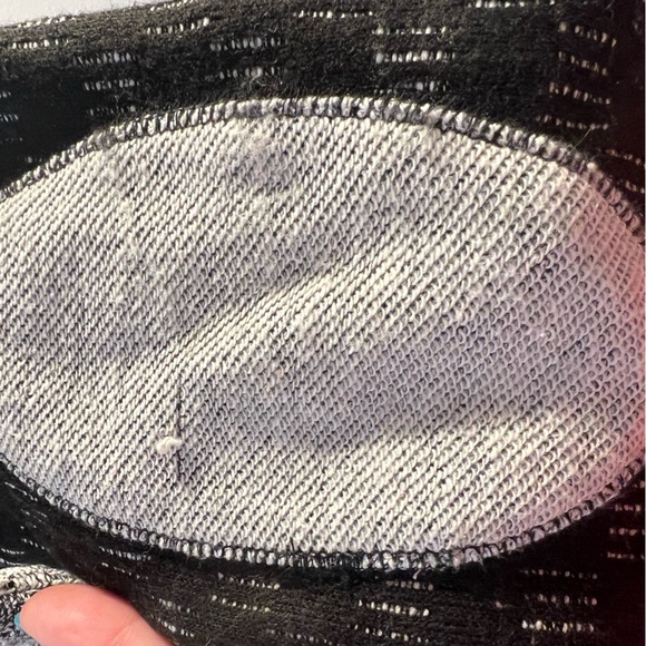 Anthropologie Saturday Sunday Luci Black Gray Knit Waterfall Cardigan - Picture 11 of 11